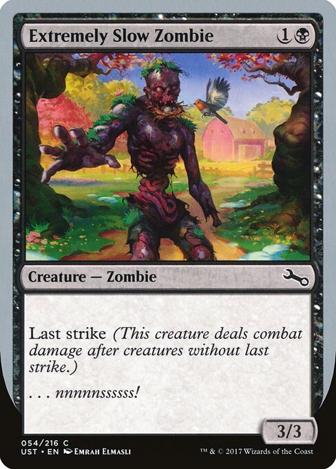 Extremely Slow Zombie — Unstable #54d, art by Emrah Elmasli