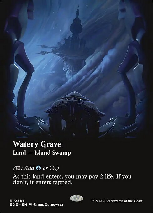 Watery Grave — Edge of Eternities #286, art by Chris Ostrowski