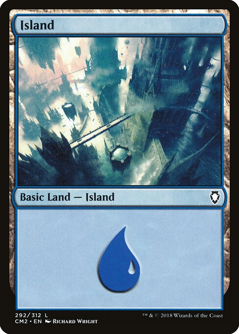 Island — Commander Anthology Volume II #292, art by Richard Wright