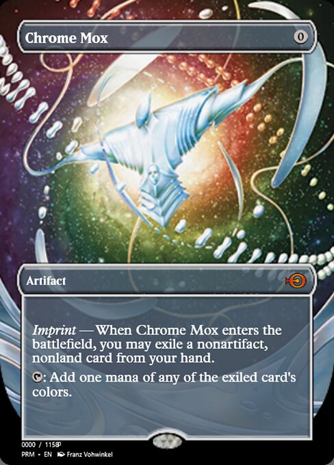 Chrome Mox — Magic Online Promos #82872, art by Franz Vohwinkel