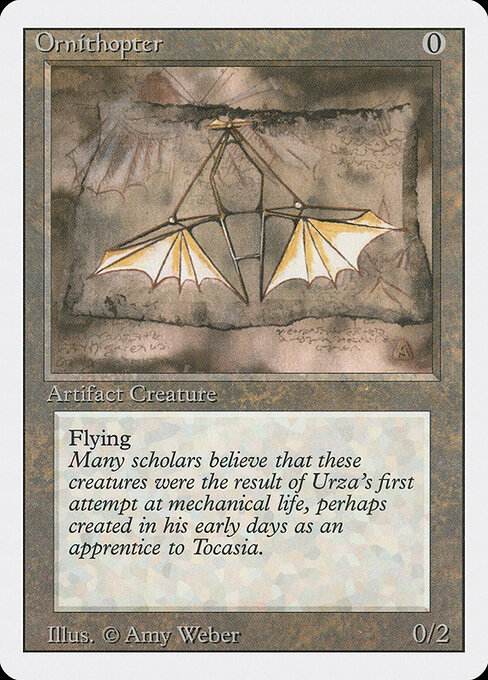 Ornithopter — Revised Edition #270, art by Amy Weber