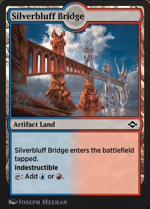 Silverbluff Bridge — Historic Anthology 6 #17, art by Joseph Meehan