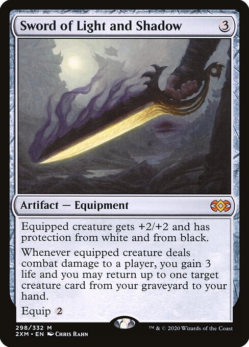 Sword of Light and Shadow — Double Masters #298, art by Chris Rahn