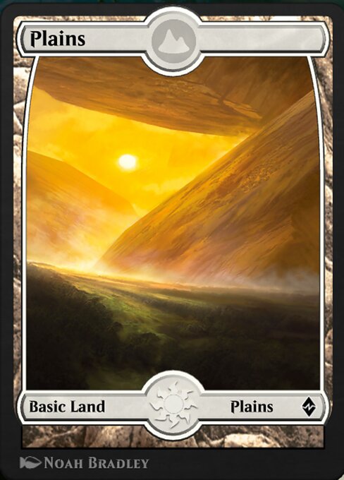 Plains — MTG Arena Promos #201, art by Noah Bradley