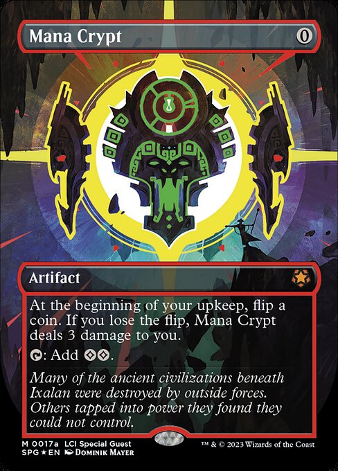 Mana Crypt — Special Guests #17a, art by Dominik Mayer