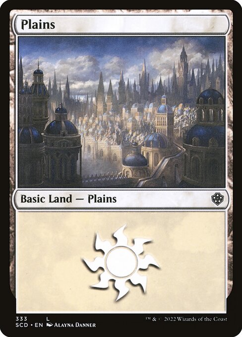Plains — Starter Commander Decks #333, art by Alayna Danner