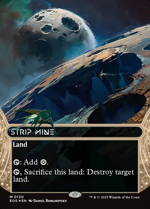Strip Mine — Edge of Eternities: Stellar Sights #130, art by Daniel Romanovsky