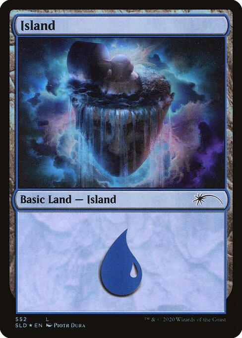 Island — Secret Lair Drop #552, art by Piotr Dura