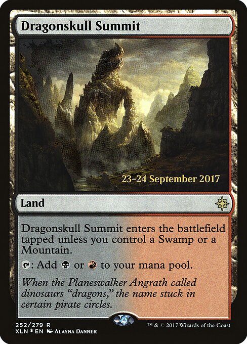 Dragonskull Summit — Ixalan Promos #252s, art by Alayna Danner