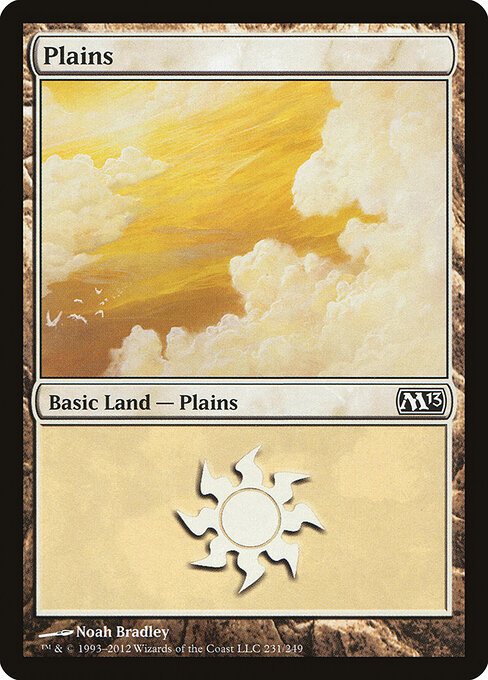 Plains — Magic 2013 #231, art by Noah Bradley