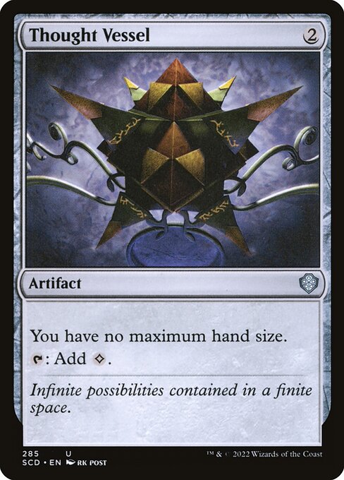 Thought Vessel — Starter Commander Decks #285, art by rk post