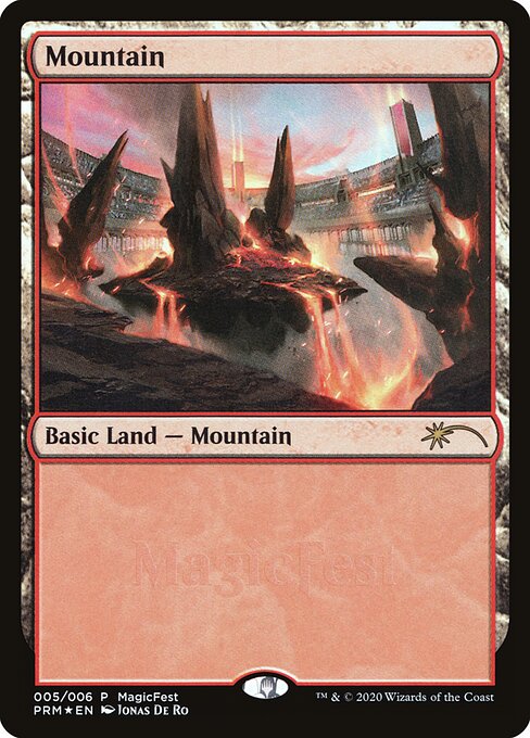 Mountain — MagicFest 2020 #5, art by Jonas De Ro