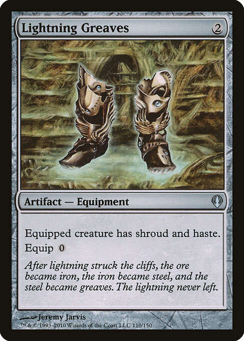 Lightning Greaves — Archenemy #110, art by Jeremy Jarvis