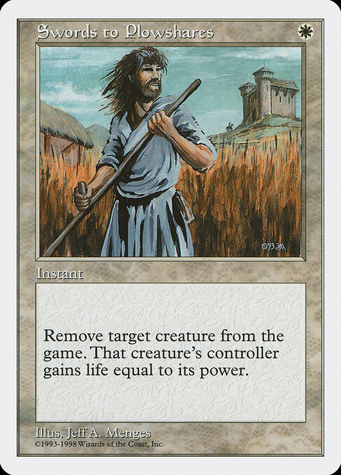 Swords to Plowshares — Anthologies #16, art by Jeff A. Menges