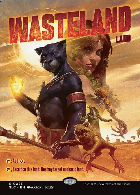Wasteland — Secret Lair Countdown #23, art by Aaron J. Riley