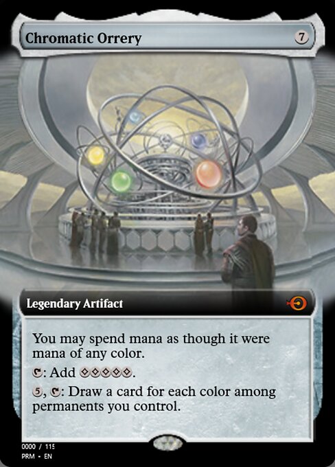 Chromatic Orrery — Magic Online Promos #82004, art by Volkan Baǵa