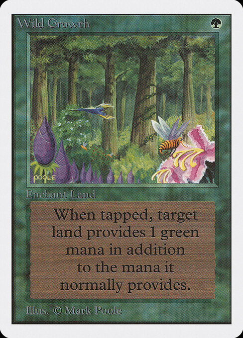 Wild Growth — Unlimited Edition #230, art by Mark Poole