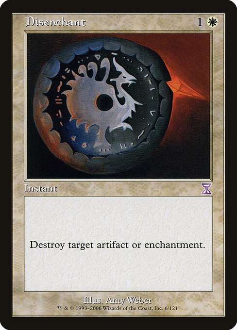 Disenchant — Time Spiral Timeshifted #6, art by Amy Weber