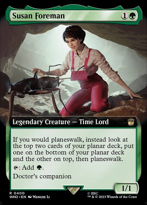 Susan Foreman — Doctor Who #400, art by Wangjie Li