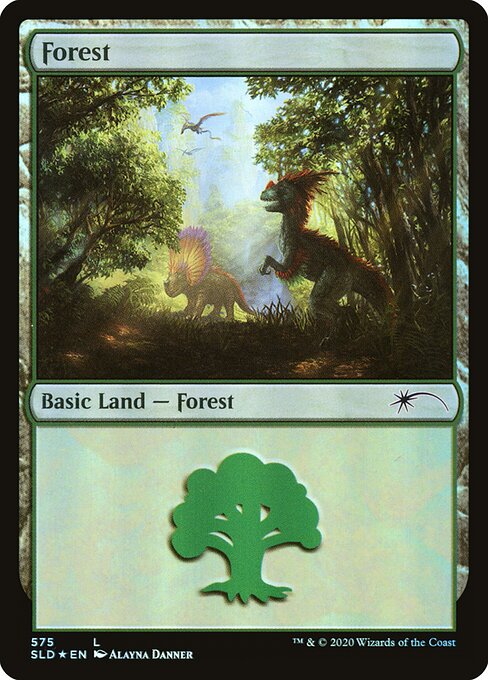 Forest — Secret Lair Drop #575, art by Alayna Danner