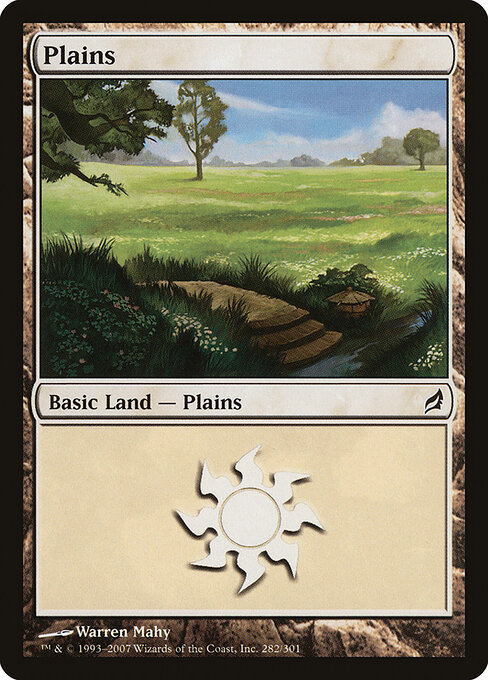 Plains — Lorwyn #282, art by Warren Mahy