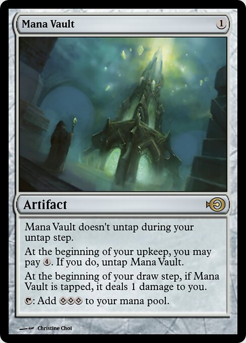 Mana Vault — Magic Online Promos #46942, art by Christine Choi