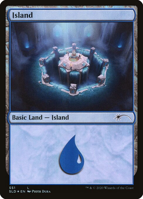 Island — Secret Lair Drop #551, art by Piotr Dura