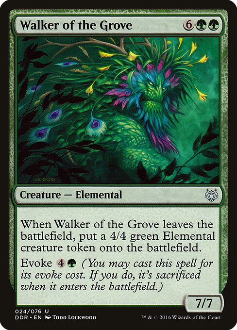 Walker of the Grove — Duel Decks: Nissa vs. Ob Nixilis #24, art by Todd Lockwood