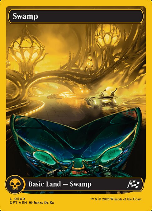 Swamp — Aetherdrift #509, art by Jonas De Ro
