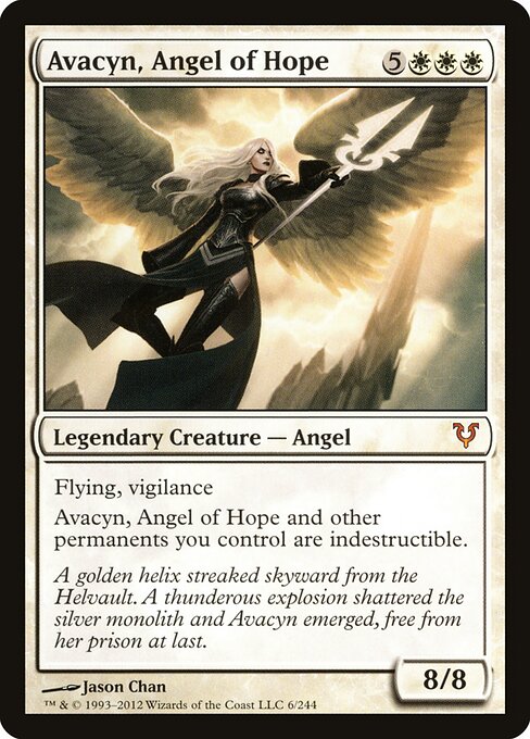 Avacyn, Angel of Hope — Avacyn Restored #6, art by Jason Chan