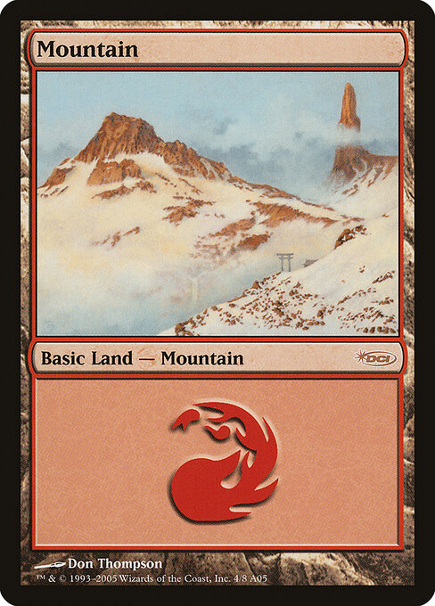 Mountain — Arena League 2005 #4, art by Don Thompson