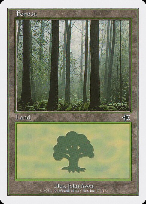 Forest — Starter 1999 #173, art by John Avon