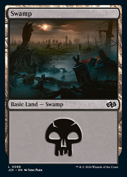 Swamp — Foundations Jumpstart #88, art by Jung Park