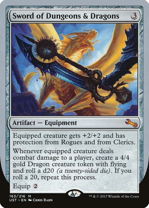 Sword of Dungeons & Dragons — Unstable #163, art by Chris Rahn
