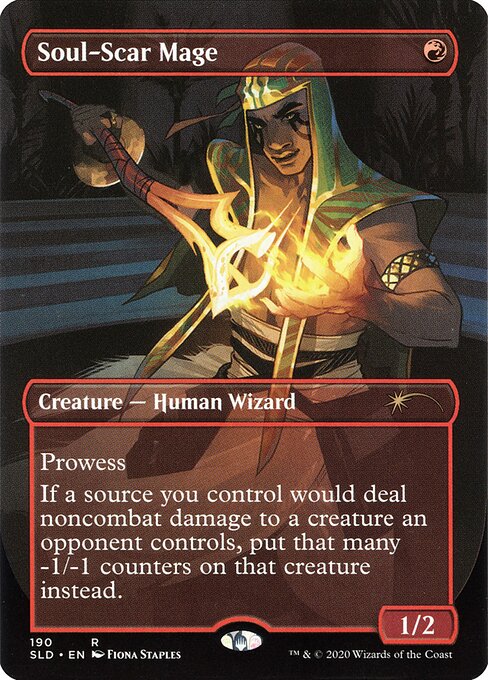Soul-Scar Mage — Secret Lair Drop #190, art by Fiona Staples