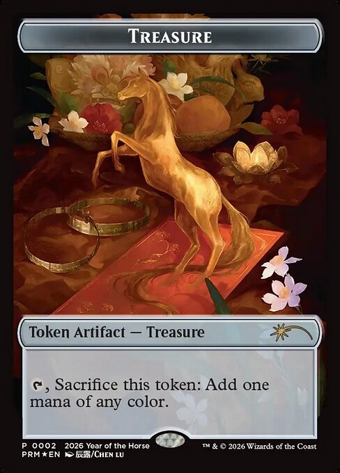 Treasure — Year of the Horse 2026 #2, art by Chen Lu