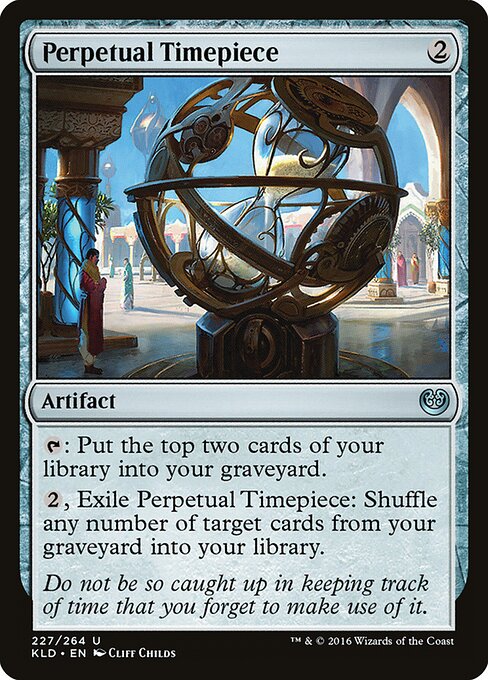 Perpetual Timepiece — Kaladesh #227, art by Cliff Childs