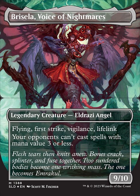 Brisela, Voice of Nightmares — Secret Lair Drop #1388b, art by Scott M. Fischer