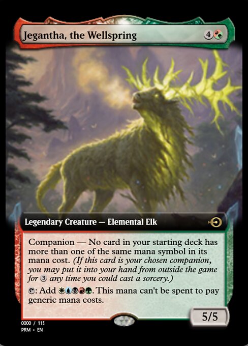 Jegantha, the Wellspring — Magic Online Promos #80811, art by Chris Rahn