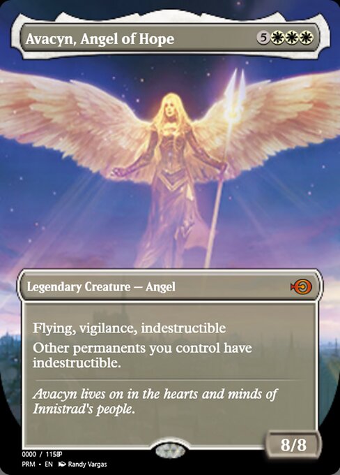 Avacyn, Angel of Hope — Magic Online Promos #82864, art by Randy Vargas