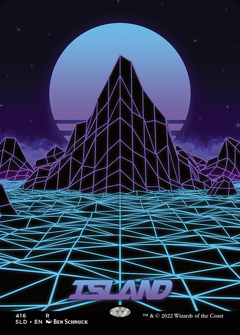 Island — Secret Lair Drop #416, art by Ben Schnuck