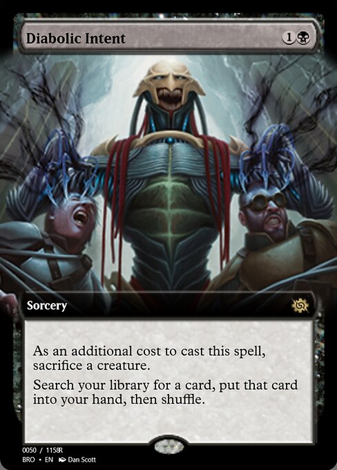 Diabolic Intent — Magic Online Promos #105708, art by Dan Murayama Scott