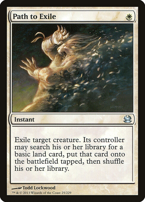 Path to Exile — Modern Masters #25, art by Todd Lockwood