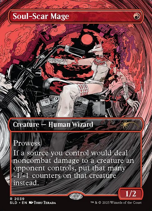 Soul-Scar Mage — Secret Lair Drop #2039, art by Toru Terada