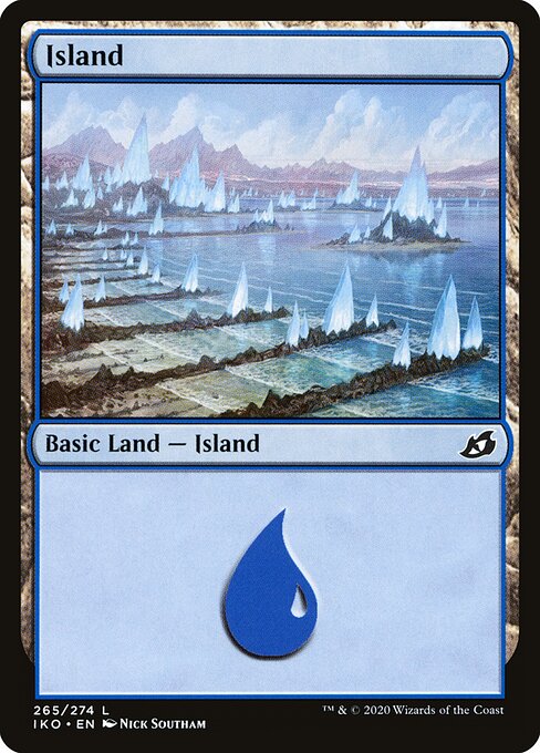 Island — Ikoria: Lair of Behemoths #265, art by Nick Southam