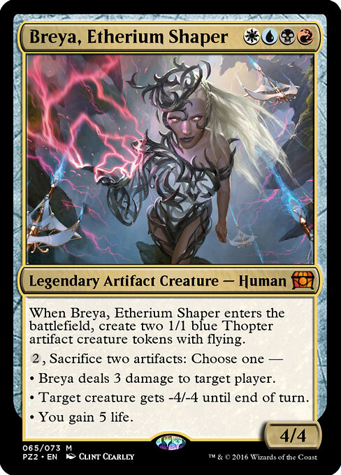 Breya, Etherium Shaper — Treasure Chest #65, art by Clint Cearley