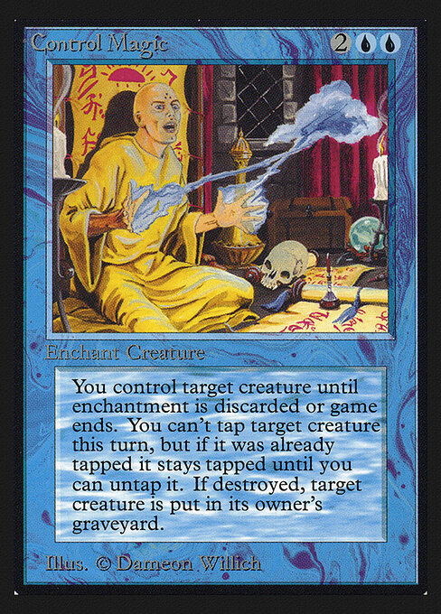 Control Magic — Intl. Collectors' Edition #53, art by Dameon Willich