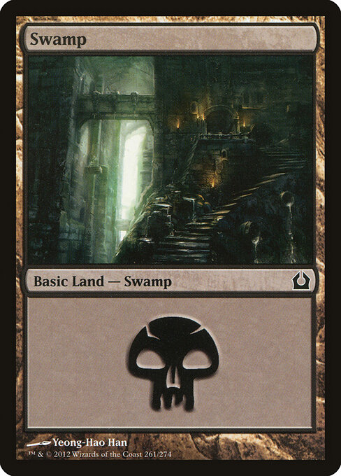Swamp — Return to Ravnica #261, art by Yeong-Hao Han