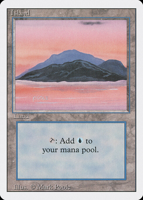 Island — Revised Edition #297, art by Mark Poole