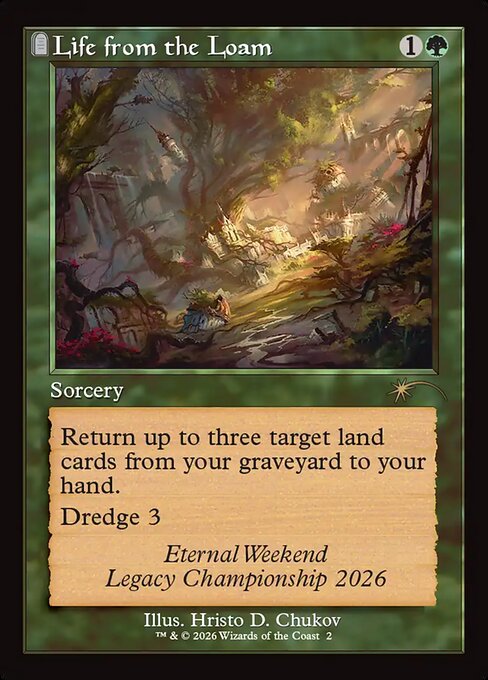 Life from the Loam — Eternal Weekend #2026b, art by Hristo D. Chukov